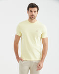 Men's Slim Fit Crew Neck T-Shirt Chest Chevignon Duck 100% Cotton - 1