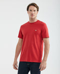 Men's Slim Fit Crew Neck T-Shirt Chest Chevignon Duck 100% Cotton - 1