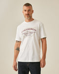 Mens Rodeo T-Shirt Slim Fit Short Sleeve Cotton Jersey Nazca Medium Weight Front Back Graphics - Raw 63_641H702_CRU110606_0