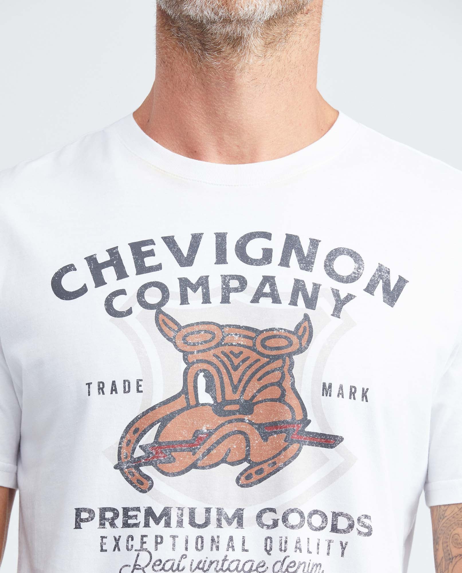 Men's Slim Fit T-Shirt Ribbed Crew Neck Textile Graphic 100% Cotton - 3