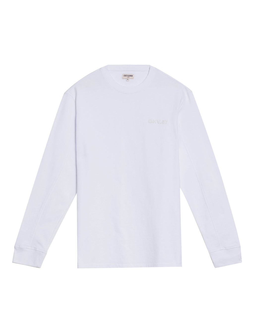 Men's Classic Fit Long Sleeve T-shirt in Cotton, Voyage - 1