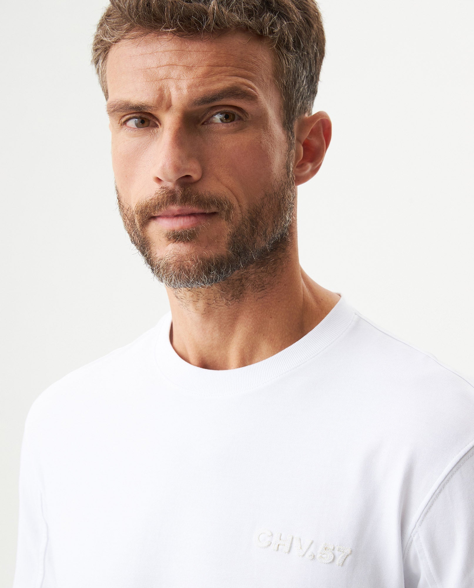 Men's Classic Fit Long Sleeve T-shirt in Cotton, Voyage - 4