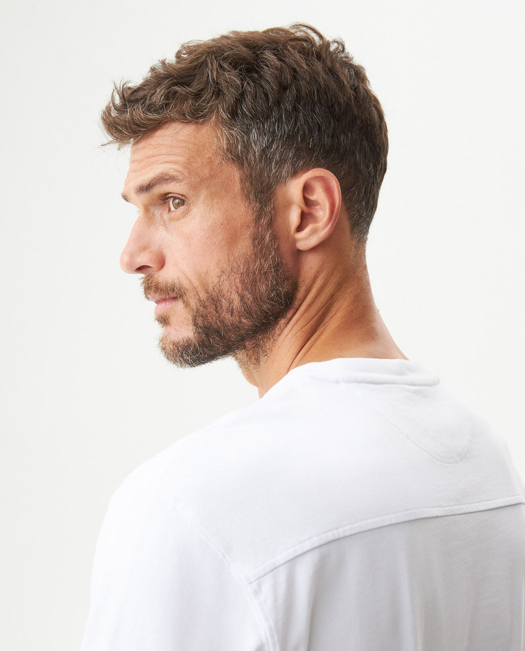 Men's Classic Fit Long Sleeve T-shirt in Cotton, Voyage - 6