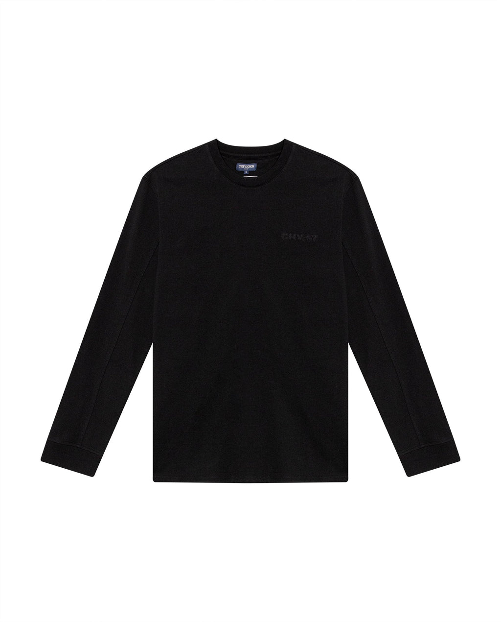 Men's Classic Fit Long Sleeve T-shirt in Cotton, Voyage - 1