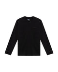 Men's Classic Fit Long Sleeve T-shirt in Cotton, Voyage - 1