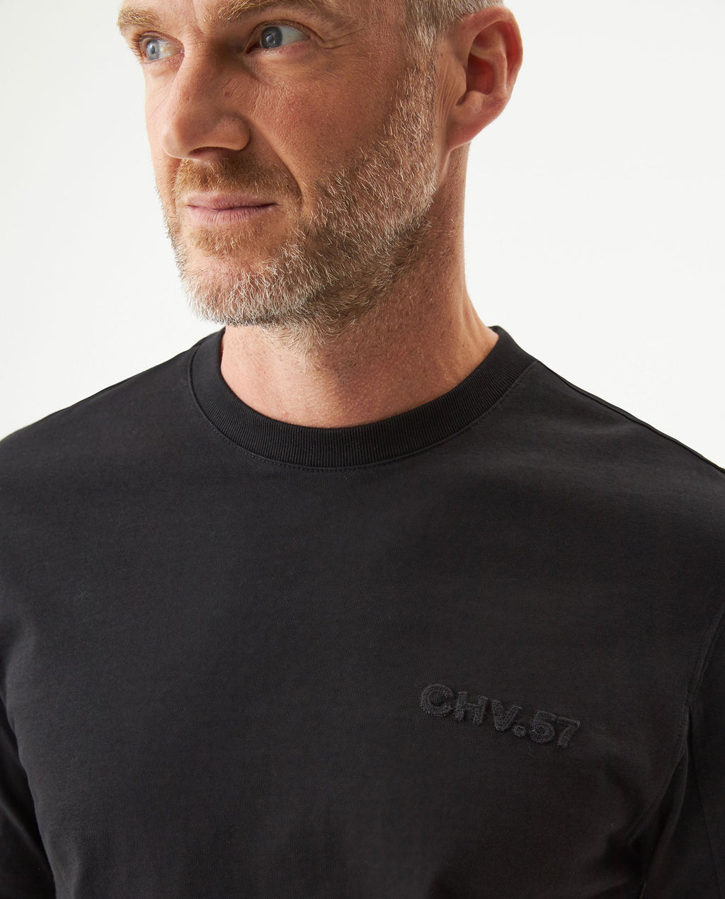 Men's Classic Fit Long Sleeve T-shirt in Cotton, Voyage - 4