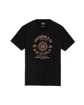 Men's Graphic Slim Fit T-shirt in Cotton, Harbor - 1