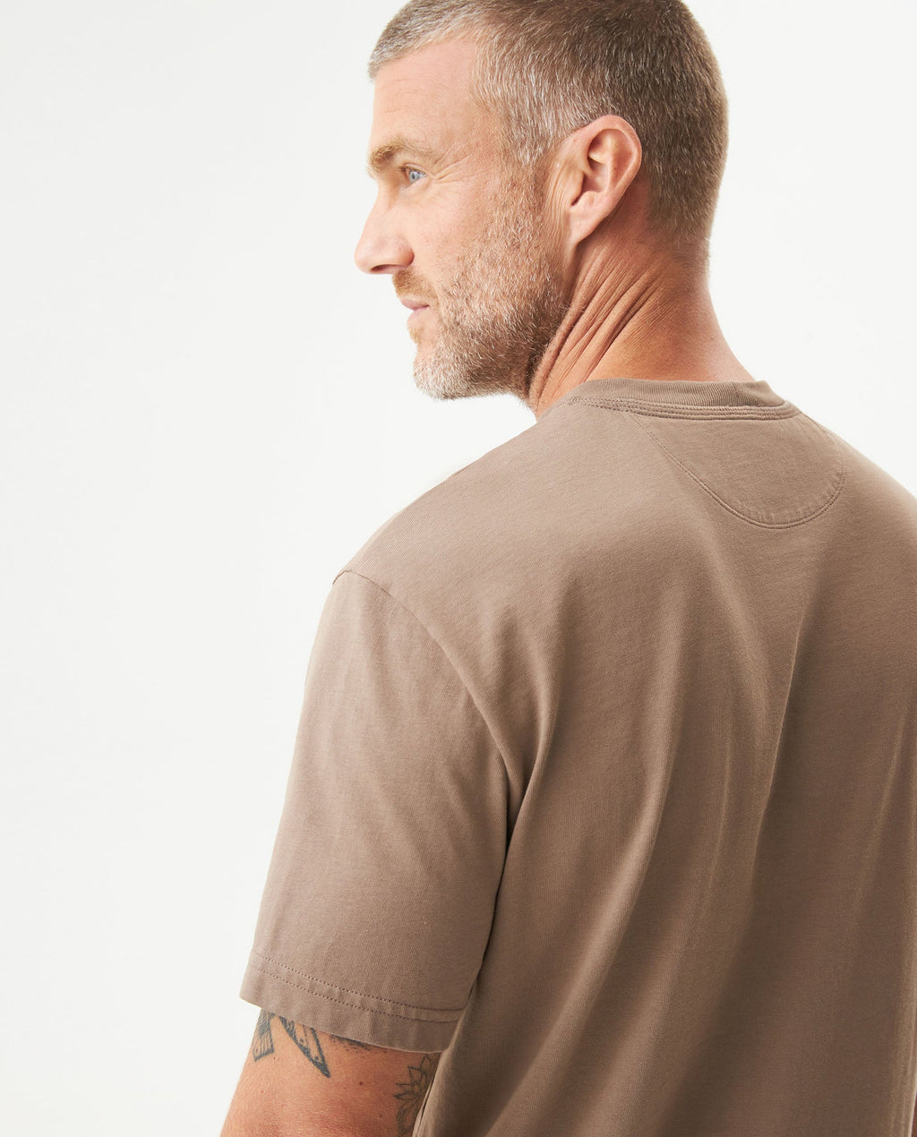 Men's Graphic Classic Fit T-shirt in Cotton, Horizon - 6