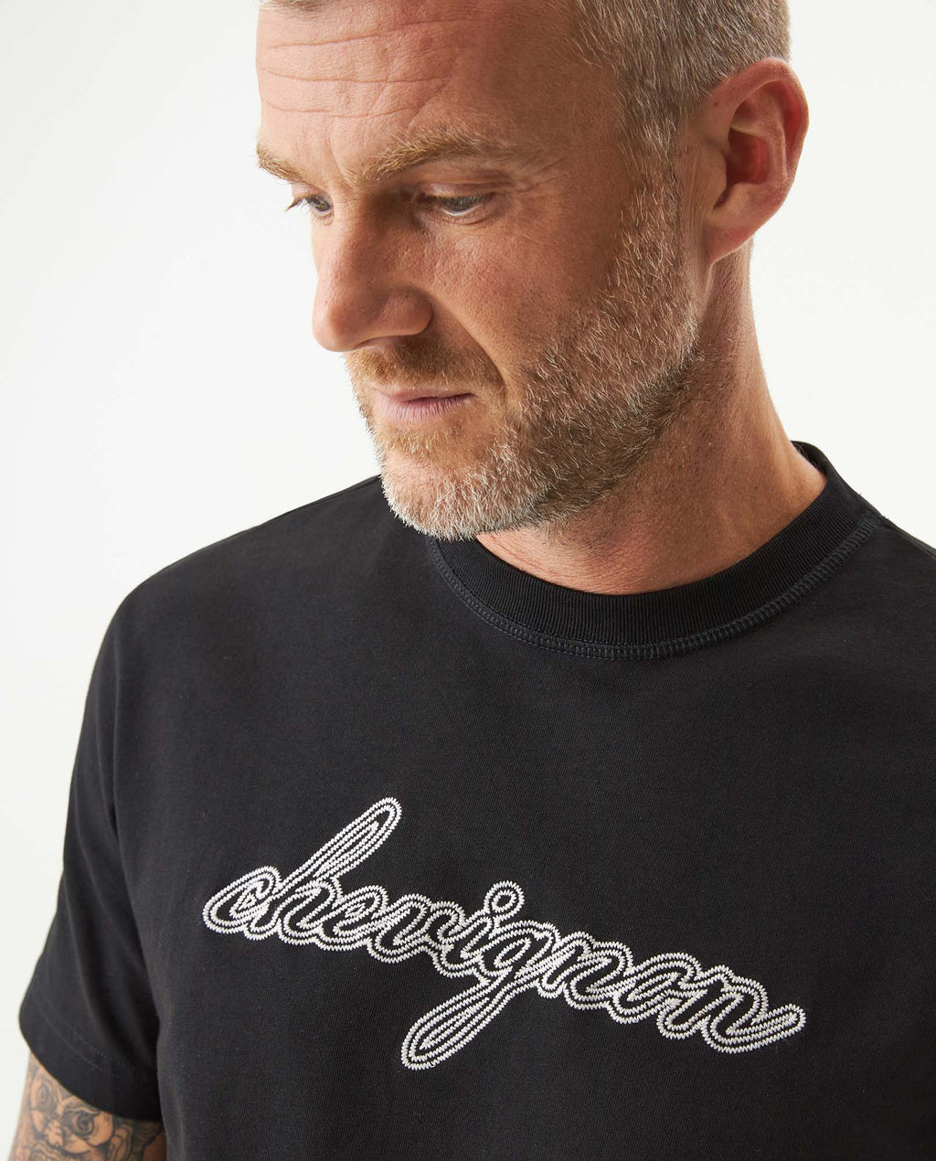 Men's Graphic Classic Fit T-shirt in Cotton, Horizon - 4