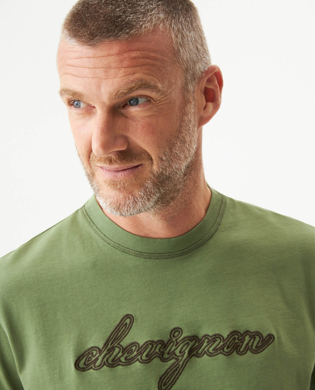 Men's Graphic Classic Fit T-shirt in Cotton, Horizon - 4