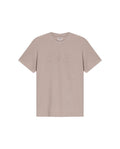 Men's Slim Fit Textured T-shirt in Cotton, Seafarer - 1