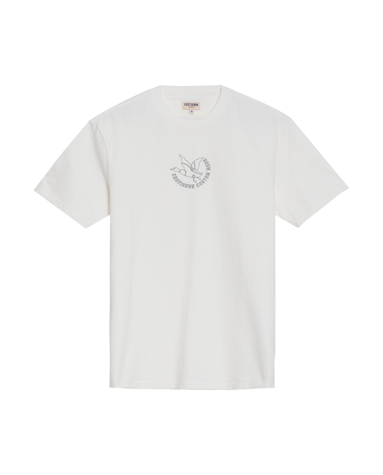 Men's Classic Fit Short Sleeve T-shirt in Cotton Stretch Blend, Jetty - 1