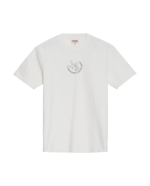 Men's Classic Fit Short Sleeve T-shirt in Cotton Stretch Blend, Jetty - 1