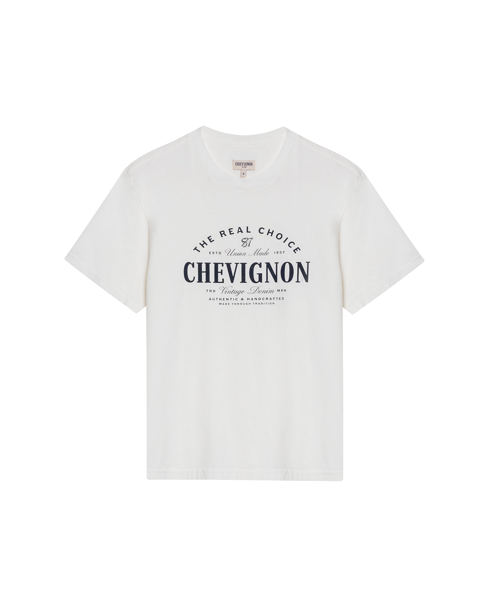 Men's Slim Fit T-shirt in Cotton, Mariner - 3