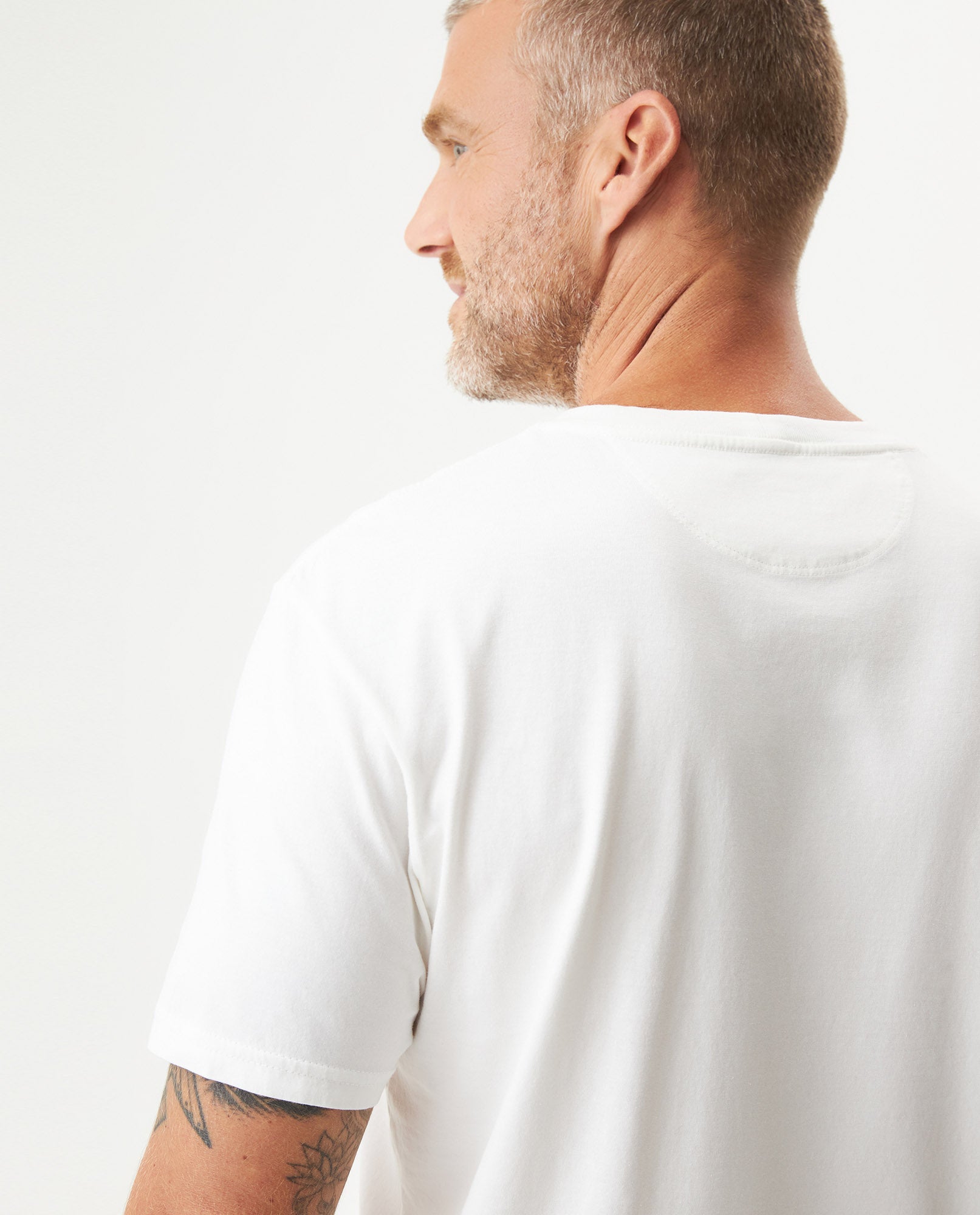 Men's Slim Fit T-shirt in Cotton, Mariner - 6