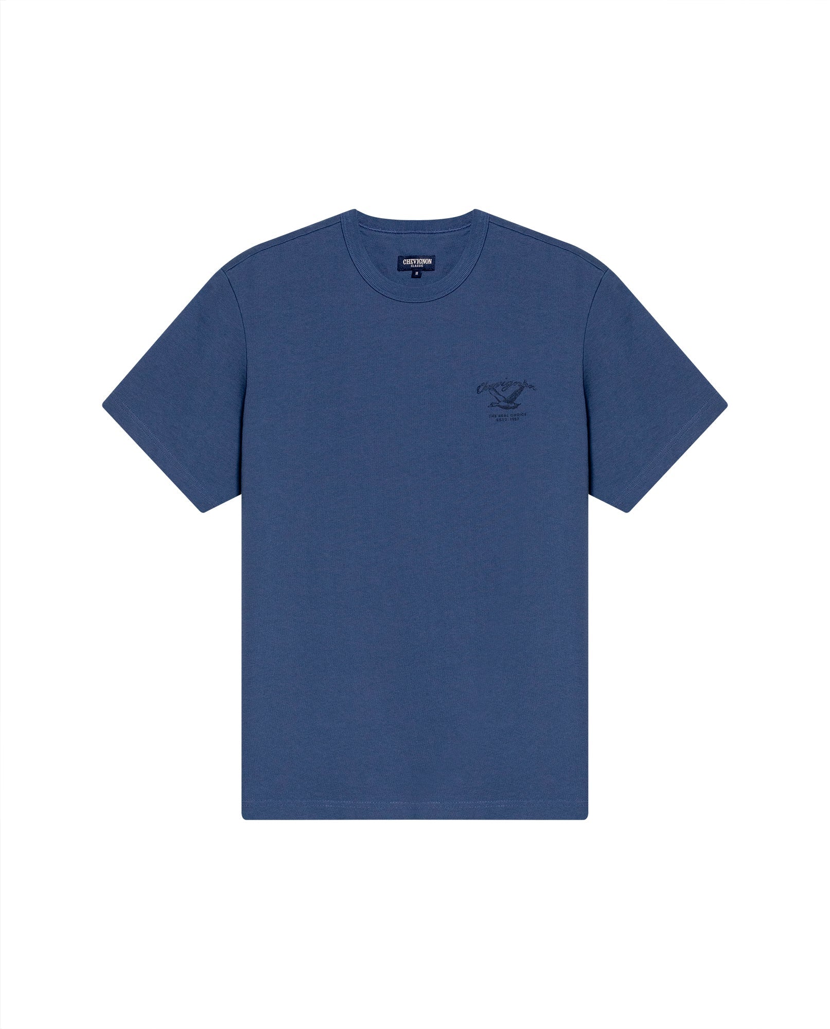 Men's Classic Fit T-shirt in Cotton, Boatyard - 1