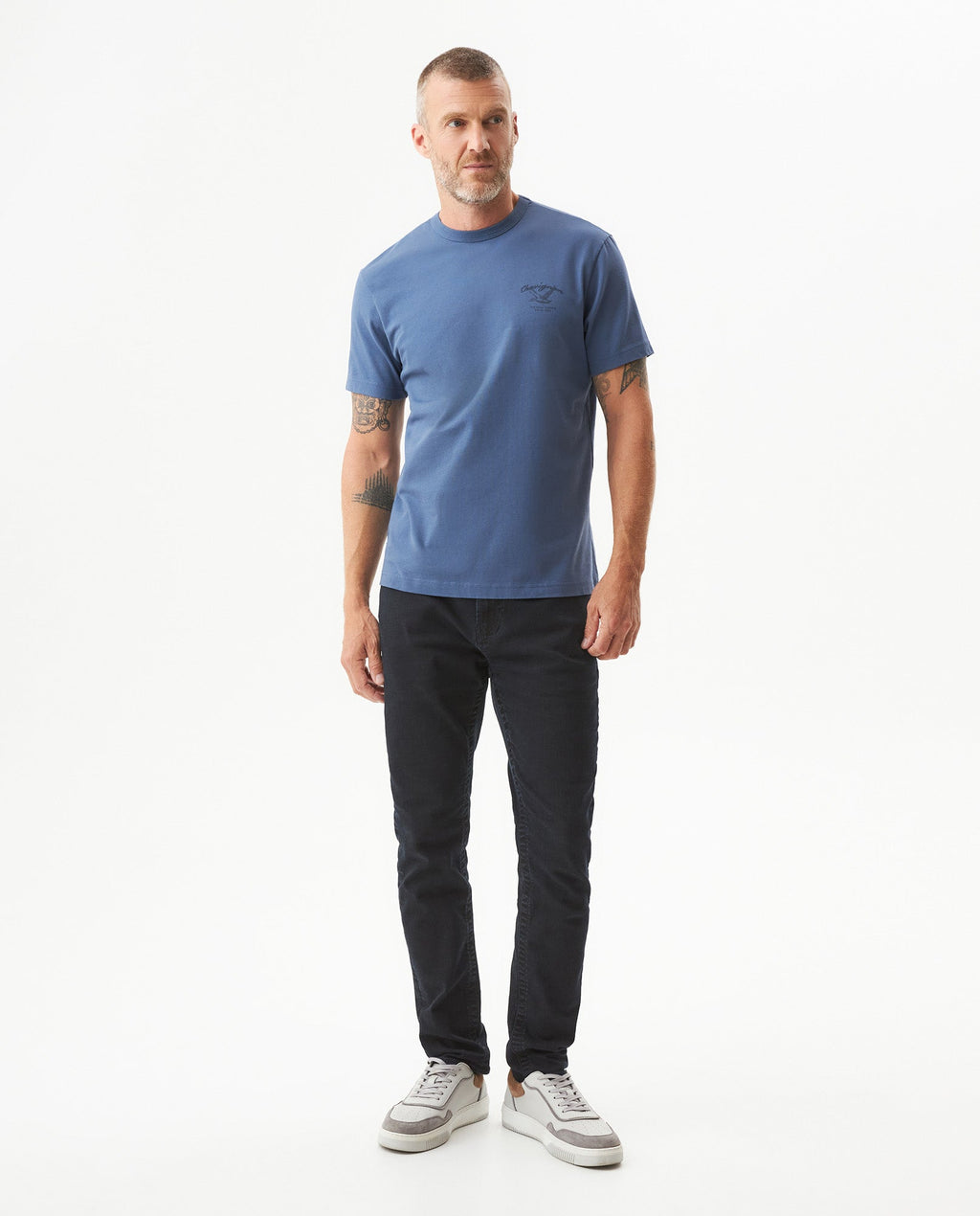 Men's Classic Fit T-shirt in Cotton, Boatyard - 3