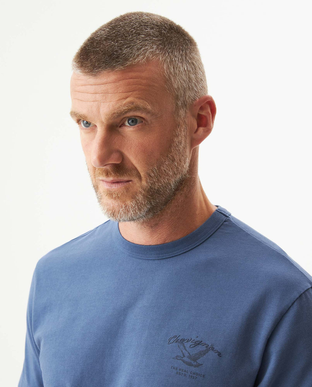 Men's Classic Fit T-shirt in Cotton, Boatyard - 4