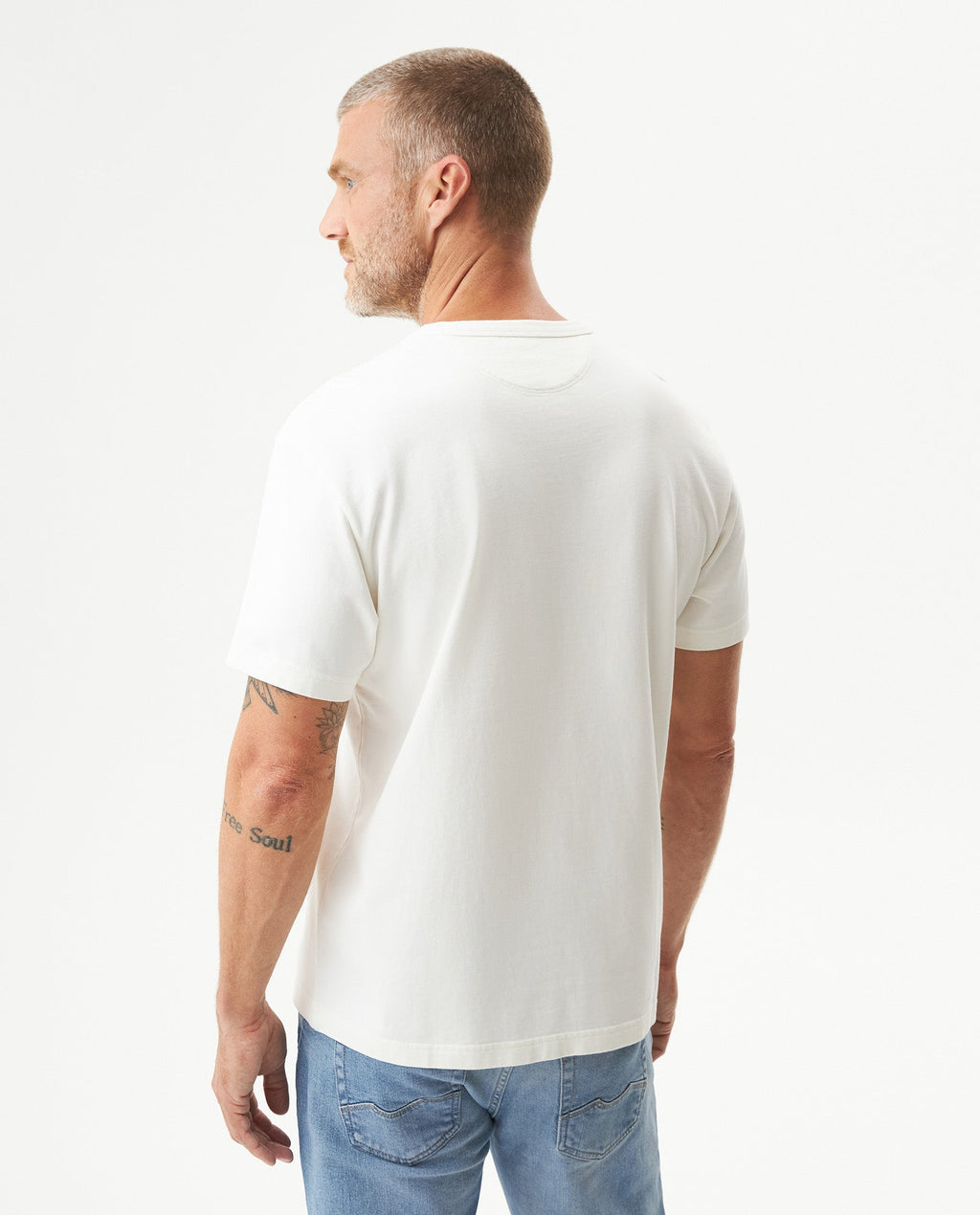 Men's Classic Fit T-shirt in Cotton, Boatyard - 5