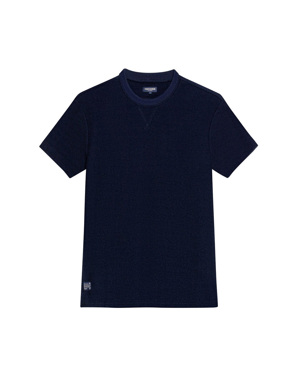 Men's Classic Fit T-shirt in Cotton Stretch Blend, Seaport - 1