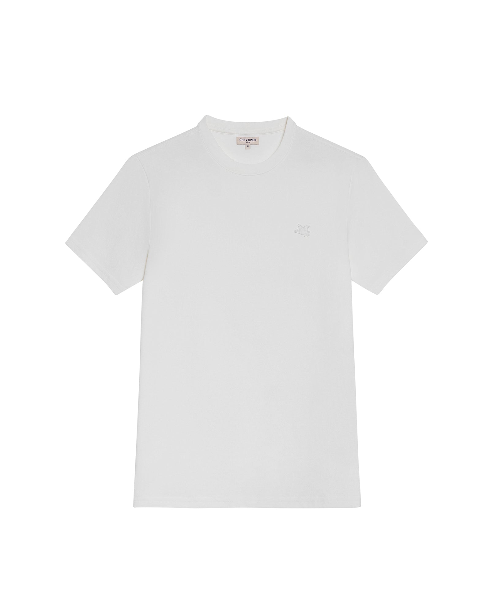 Men's Slim Fit T-shirt in Cotton-Polyester Blend, Waypoint - 1