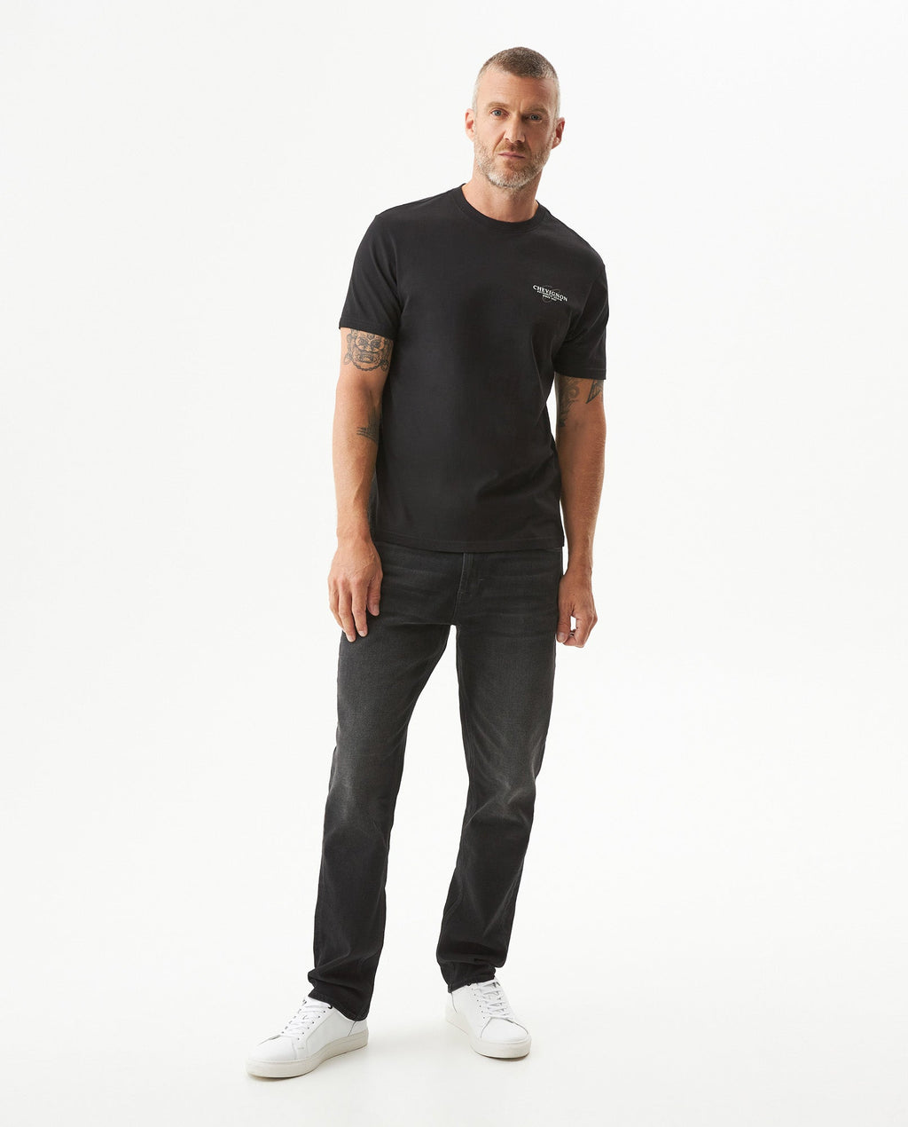 Men's Slim Fit T-shirt in Cotton, Coordinates - 3