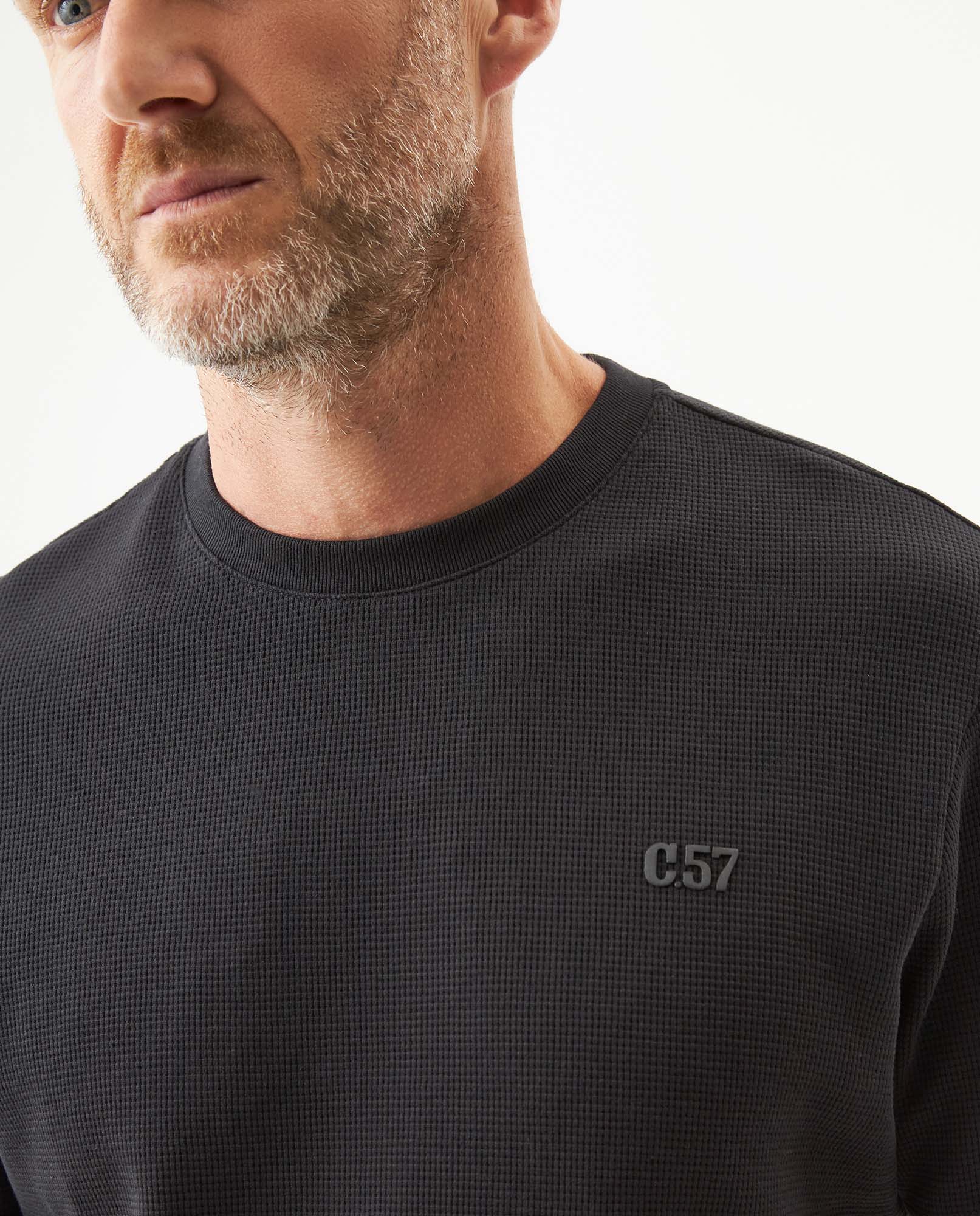 Men's Slim Fit Short Sleeve T-shirt in Cotton-Polyester Blend, Plaza - 3