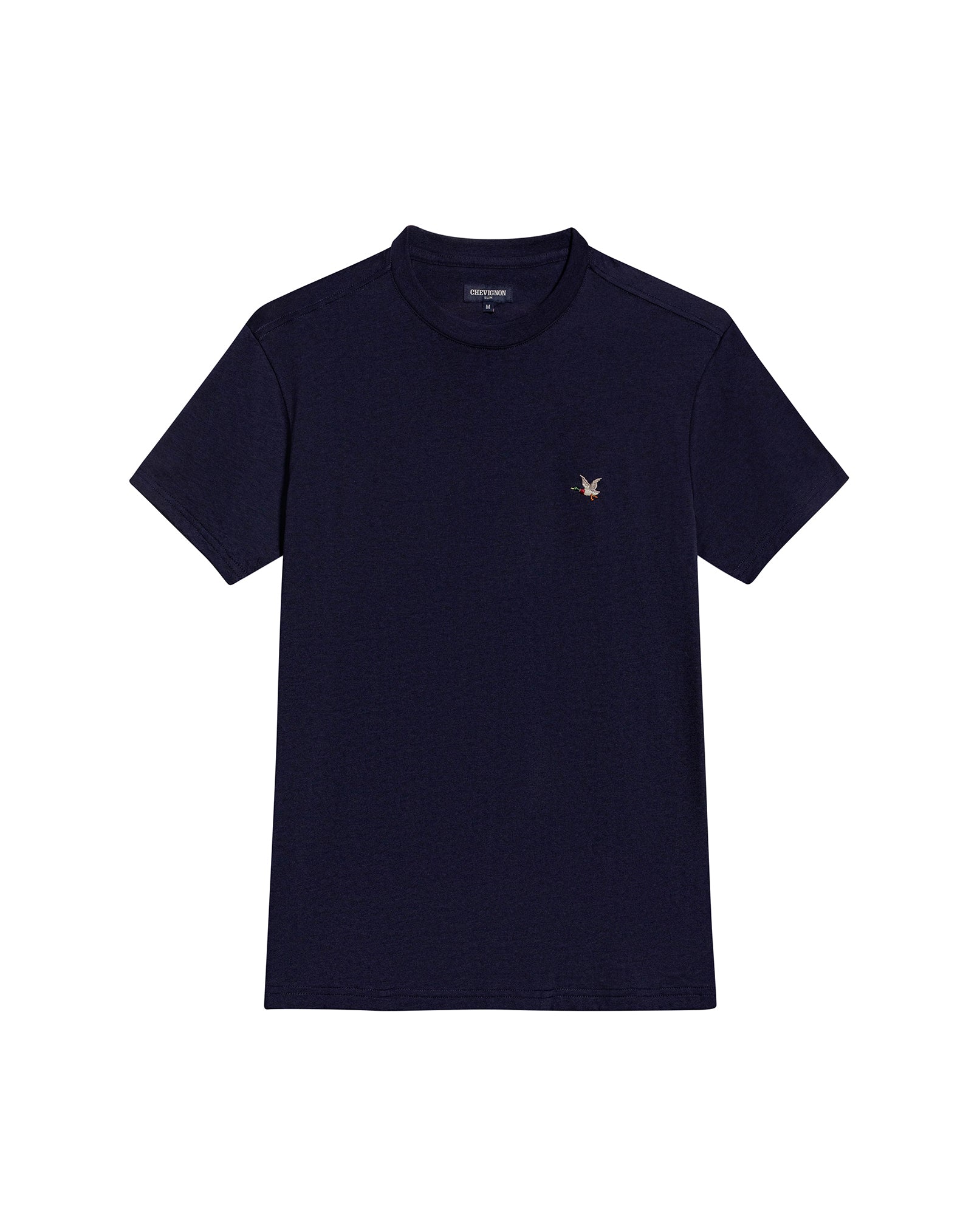 Men's Essential Slim Fit Short Sleeve T-shirt in Pima Cotton, Heritage - 1