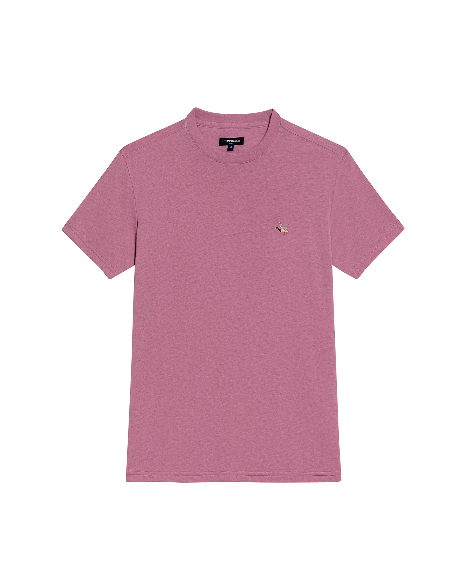 Men's Essential Slim Fit Short Sleeve T-shirt in Pima Cotton, Heritage - 1