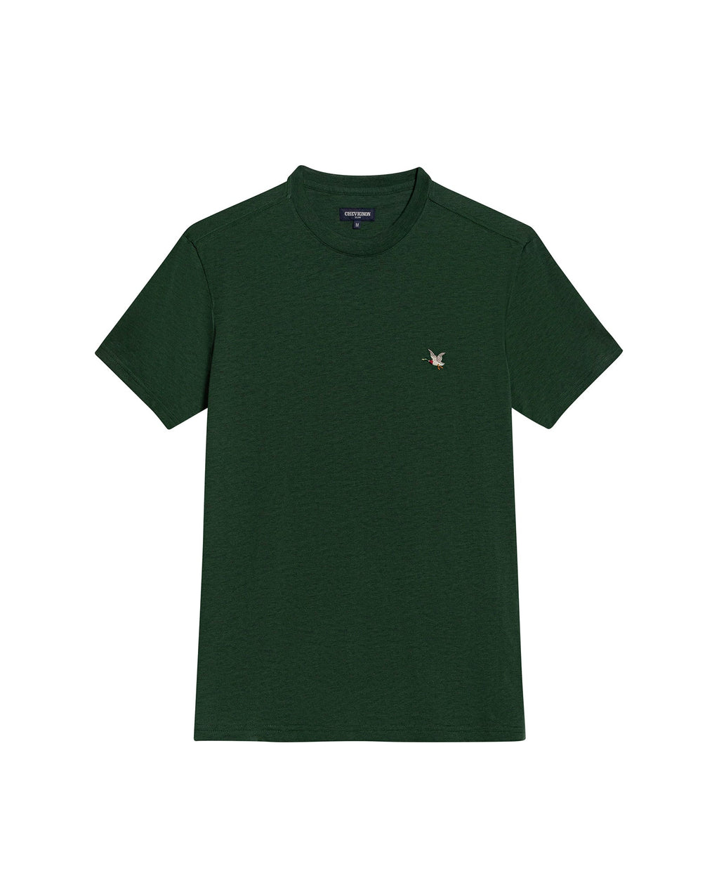 Men's Essential Slim Fit Short Sleeve T-shirt in Pima Cotton, Heritage - 1
