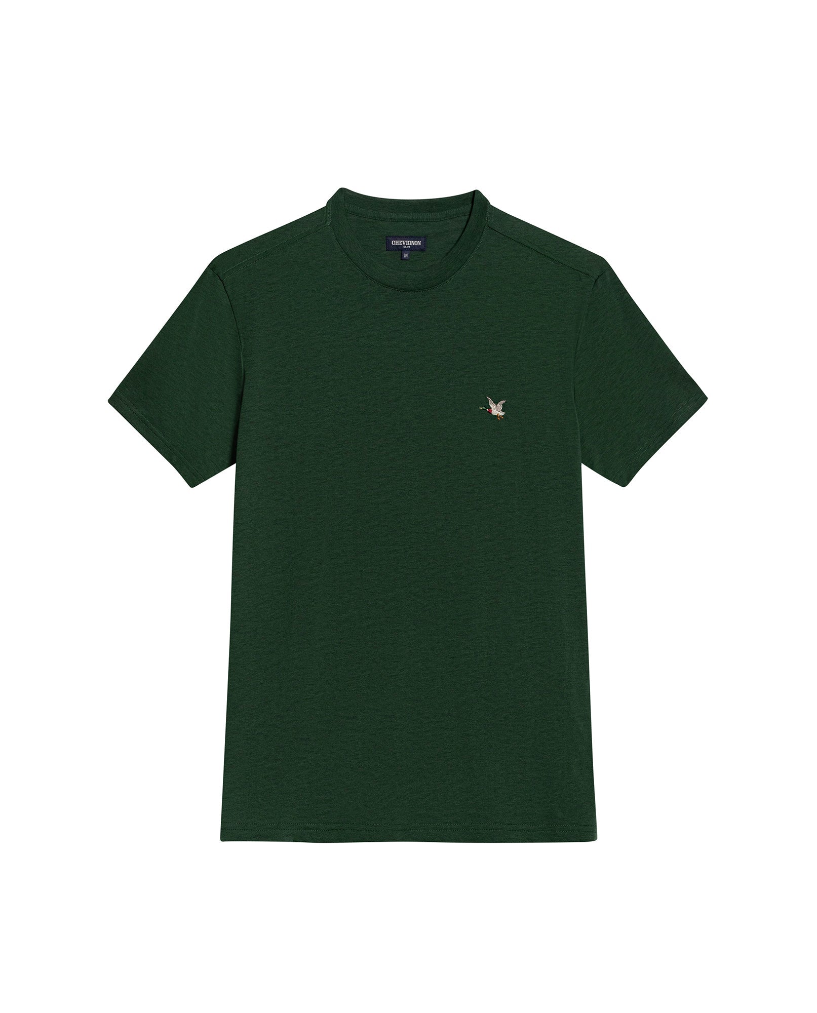 Men's Essential Slim Fit Short Sleeve T-shirt in Pima Cotton, Heritage - 1