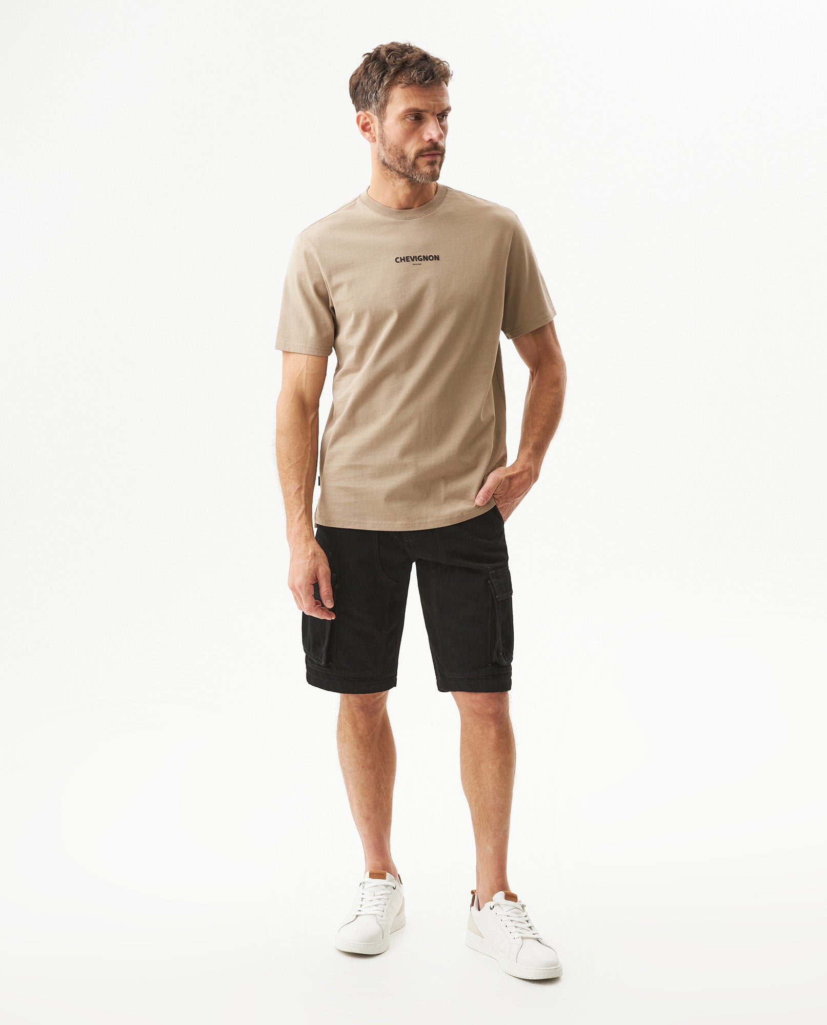 Men's Classic Fit T-shirt in Cotton, Elegant - 3