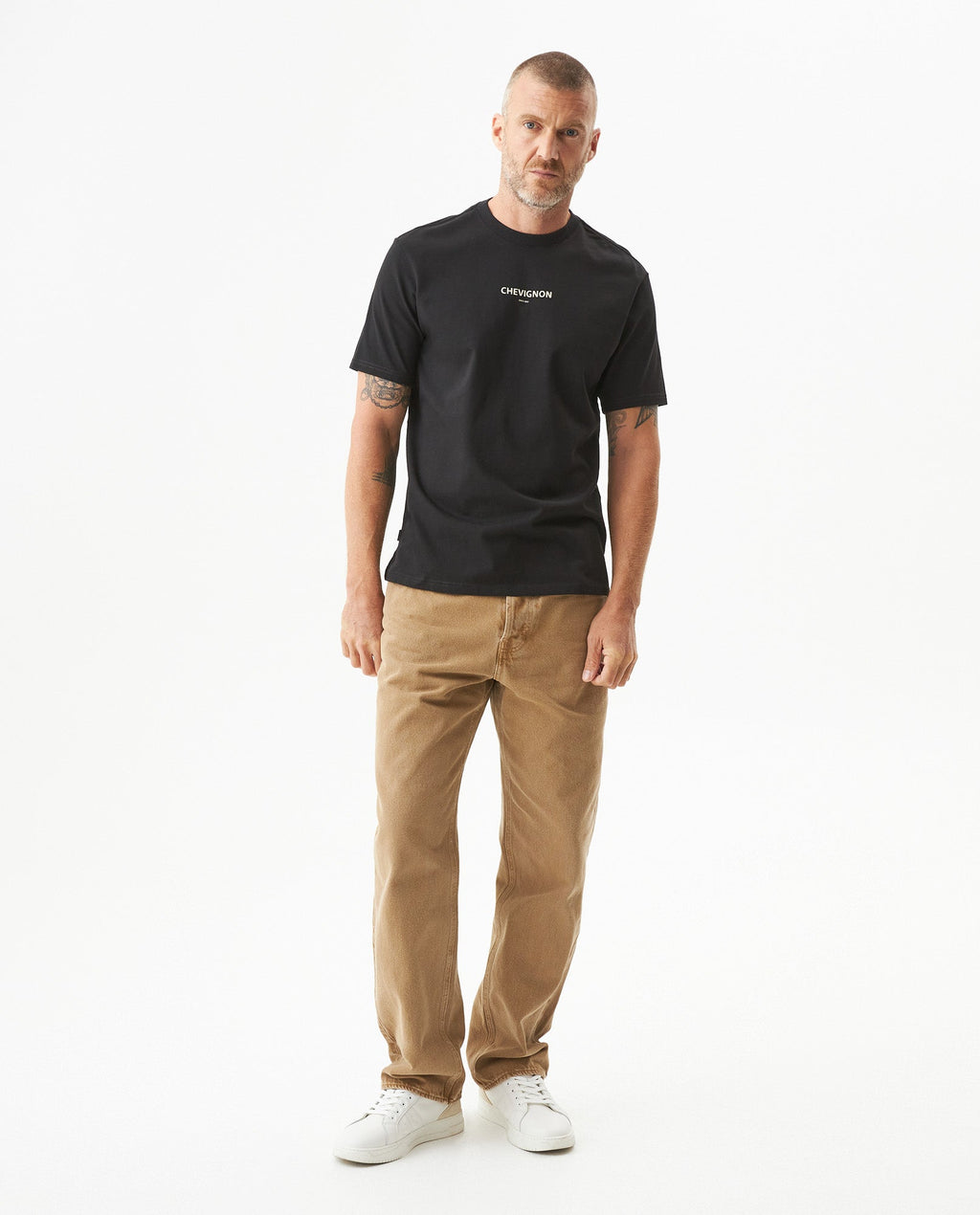 Men's Classic Fit T-shirt in Cotton, Elegant - 3