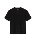 Men's V-Neck Slim Fit T-shirt in Cotton-Polyester Blend, Lighthouse - 1