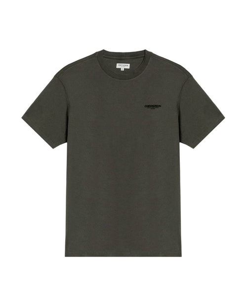 Men's Classic Fit Printed T-shirt in Cotton, Shipyard - 1
