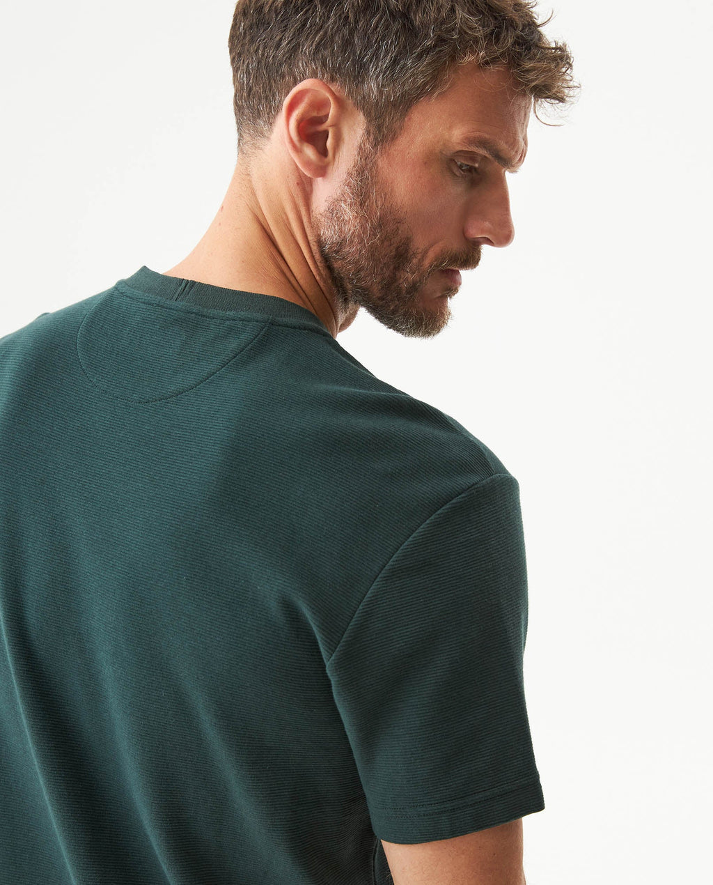 Men's Classic Fit Embroidered T-shirt in Cotton, Moorings - 6