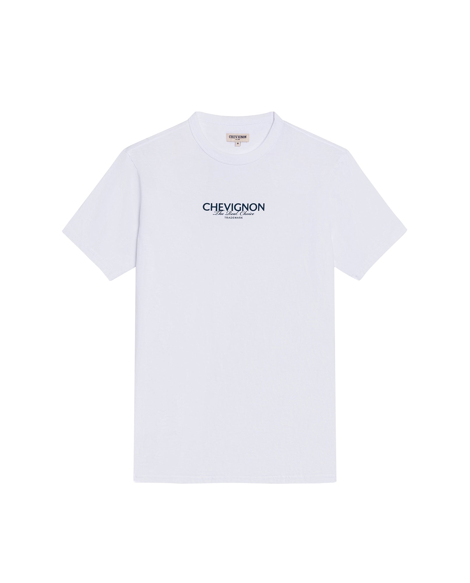 Men's Slim Fit Typographic Graphic T-shirt in Cotton, Seafront - 1