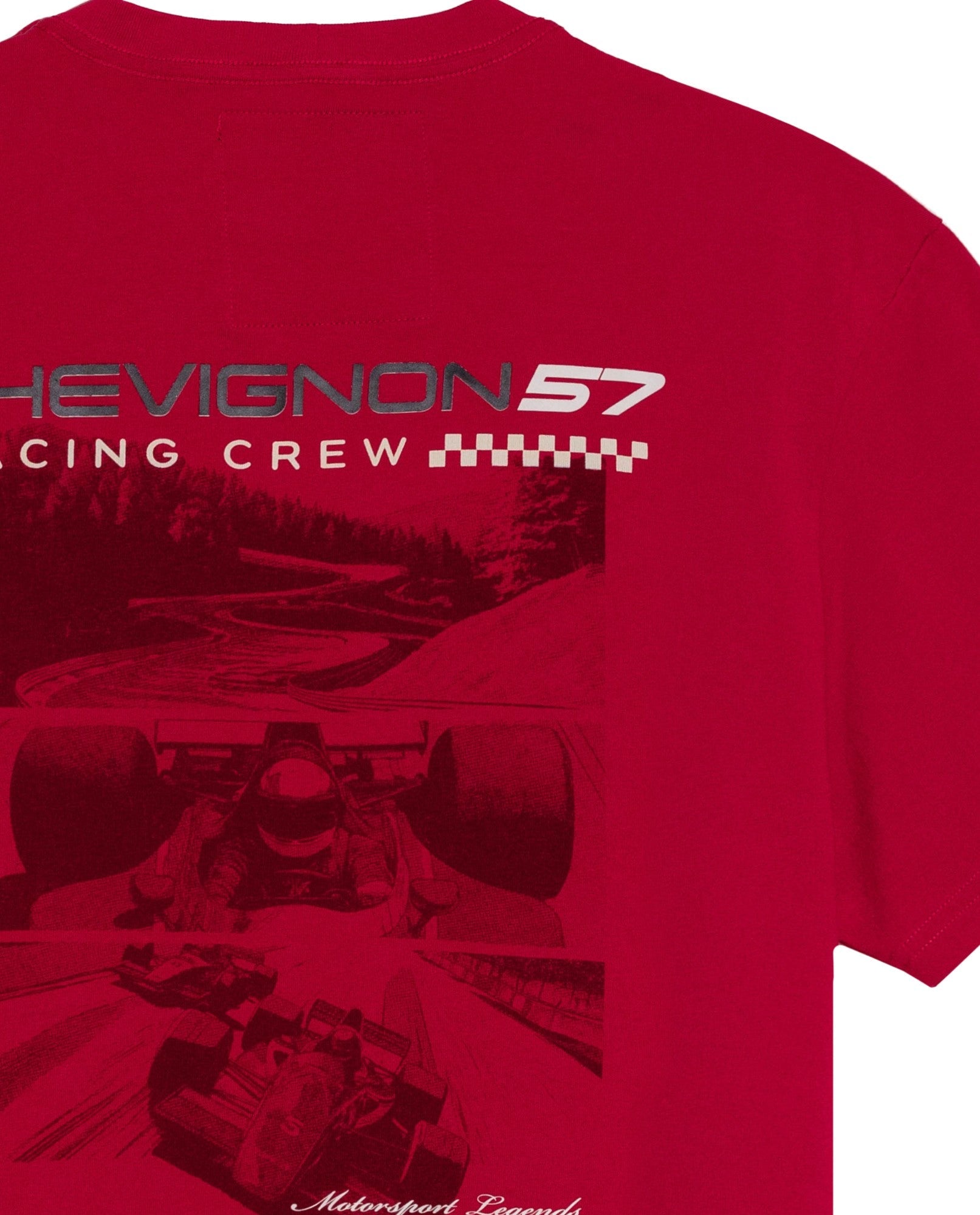 Men's Racing Graphic Classic Fit T-shirt in Cotton, Captain 63_649G904_ROJ191557_8