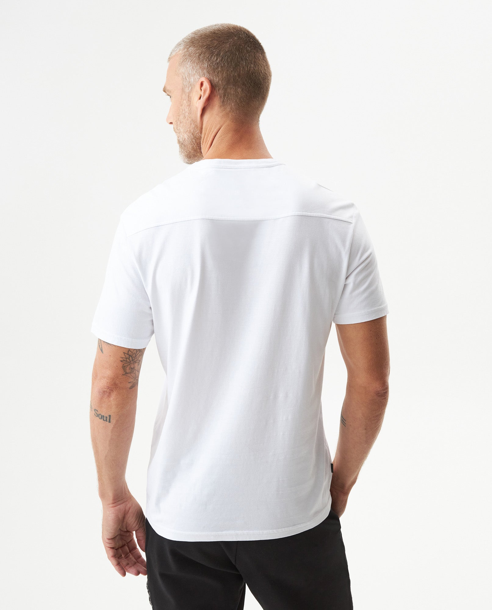 Men's Racing Slim Fit T-shirt in Cotton, Nautical - 5