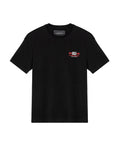 Men's Racing Slim Fit T-shirt in Cotton, Waterway - 1