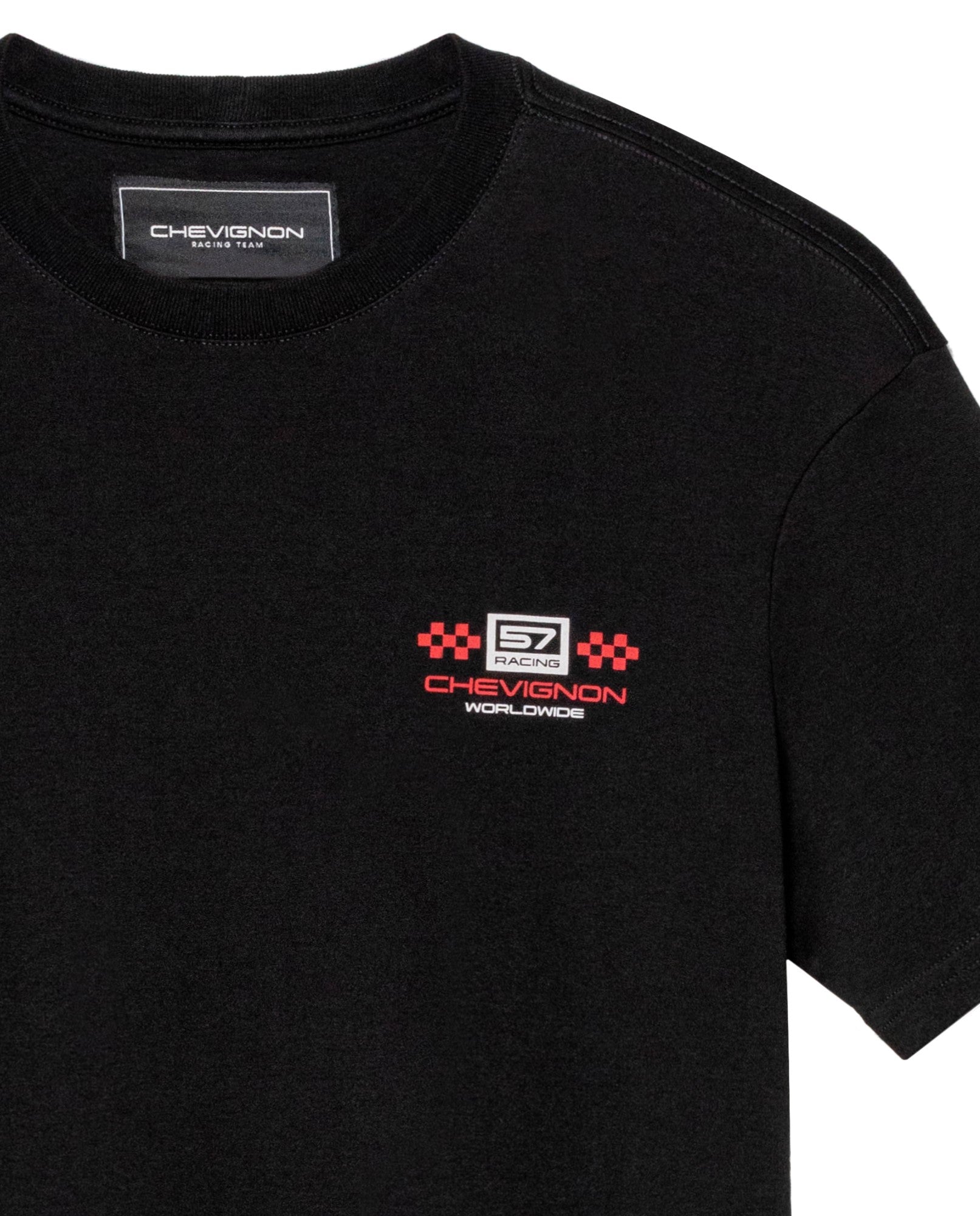 Men's Racing Slim Fit T-shirt in Cotton, Waterway - 7