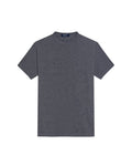 Men's Heathered Cotton Knit T-shirt, Sparkle - 1